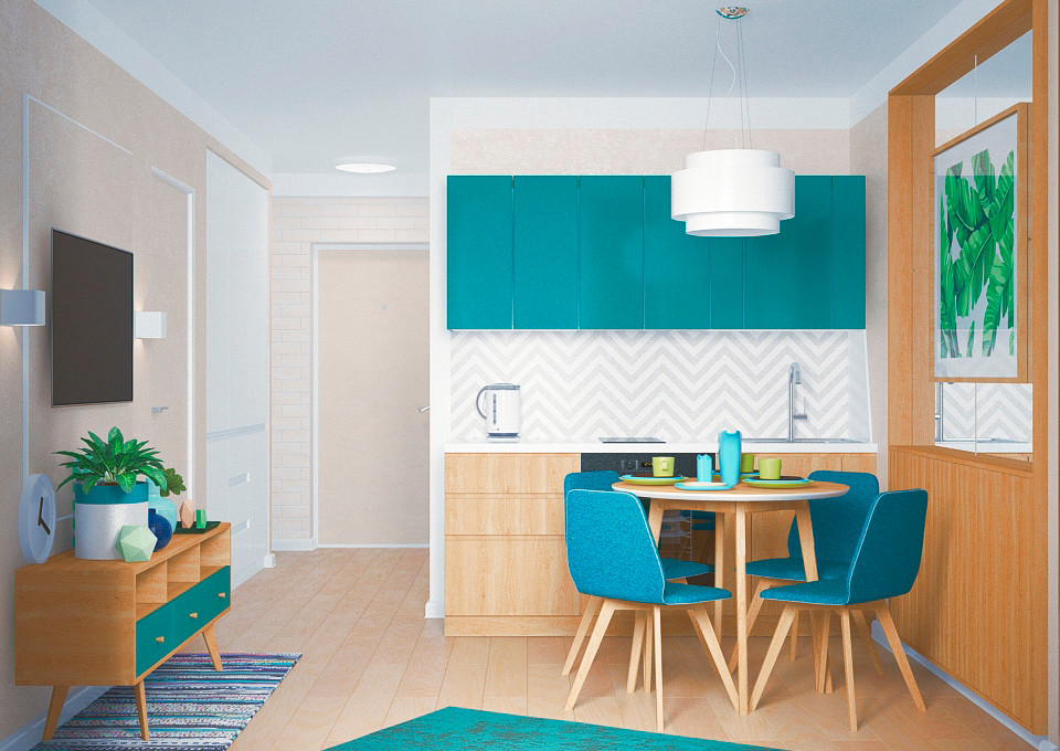 Современная небольшая квартира