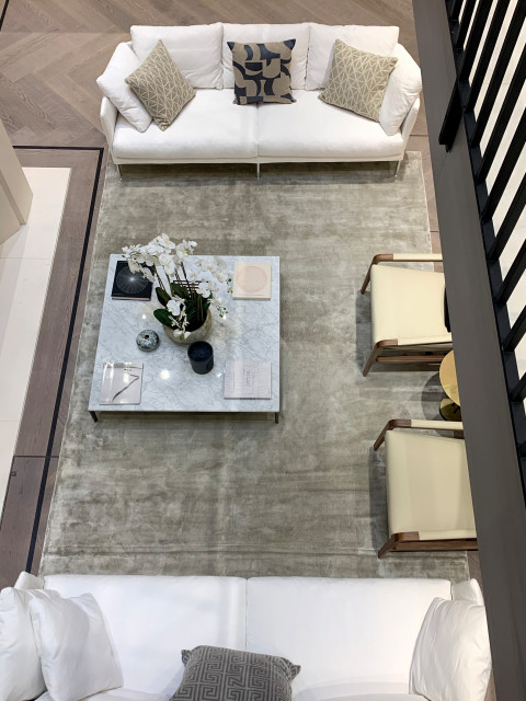 Client Project, London W11 contemporary-vardagsrum
