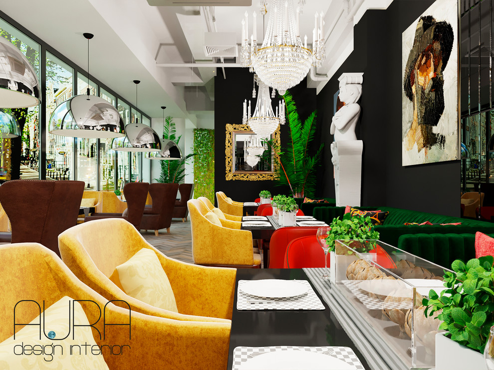 Дизайн интерьера ресторана MUSE, г. Домодедово