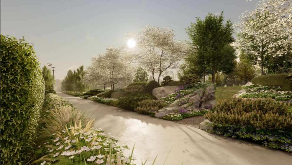 Парк Райта  для коттеджного поселка