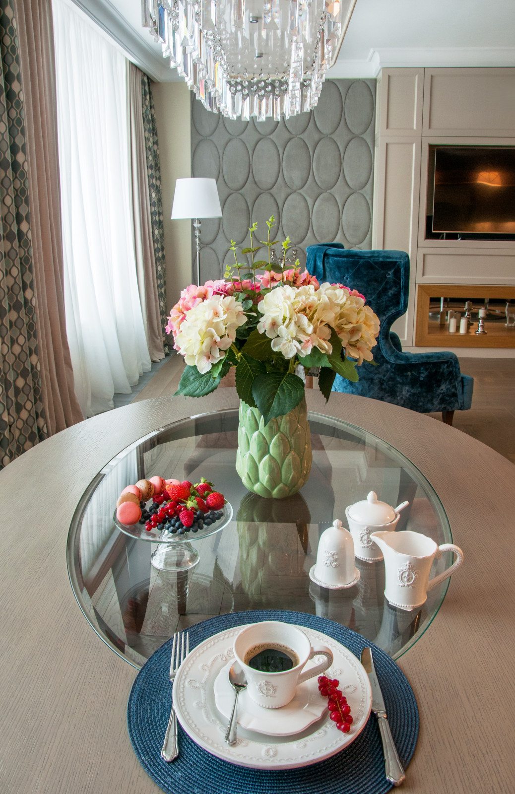 Apartment at "Wine House" residential complex. Moscow, Russia