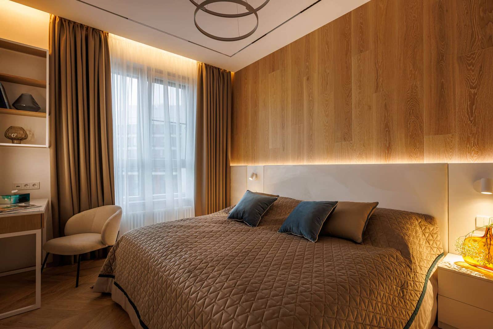 Дизайн и ремонт квартиры в ЖК «Сердце столицы» — На берегу реки