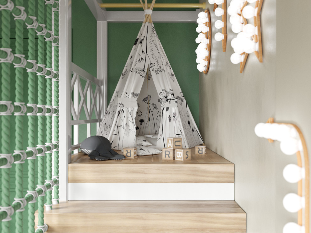 Детская из проекта для Алексея и Анастасии. Комната для малыша Гоши.