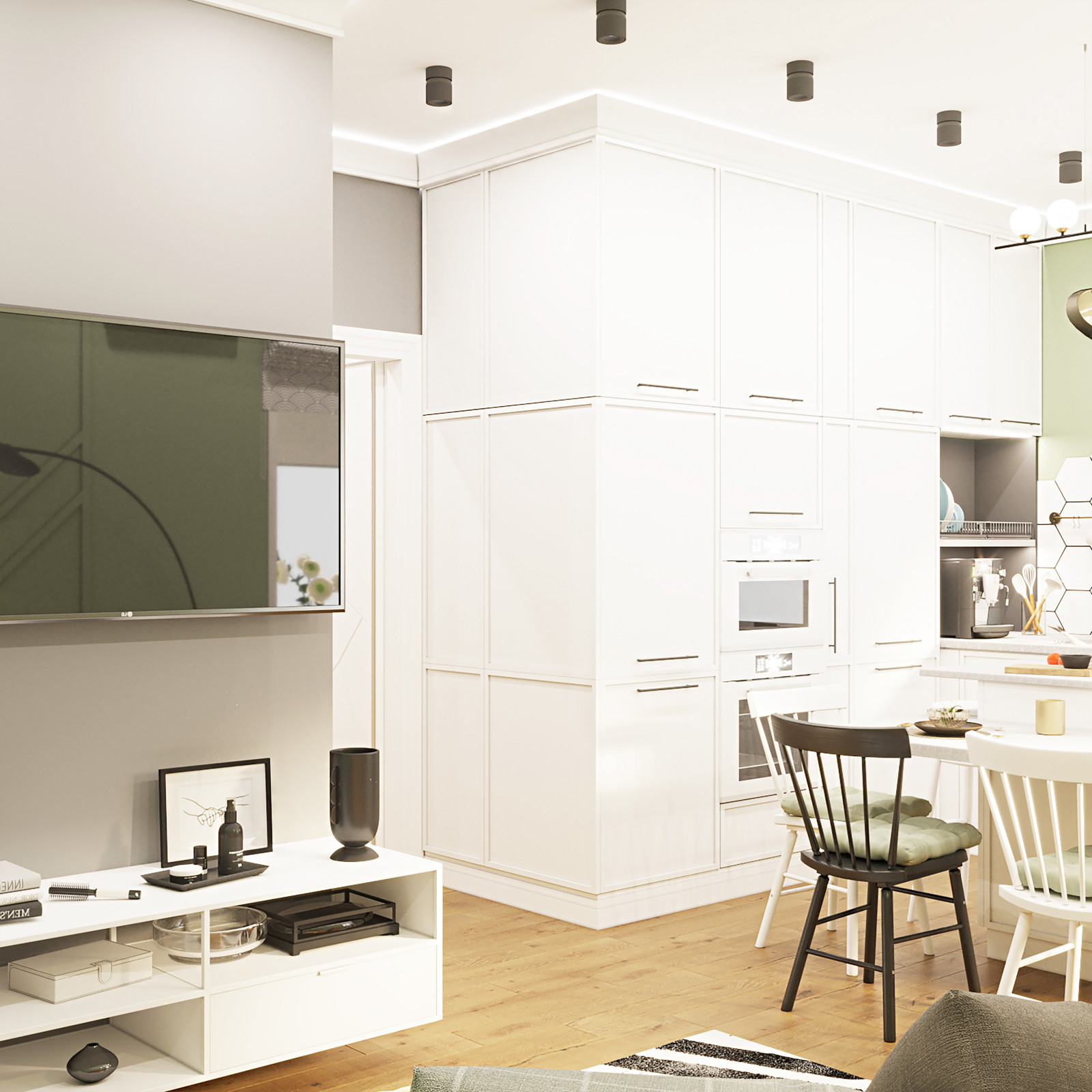 Дизайн-проект Истомина. S=86 м2