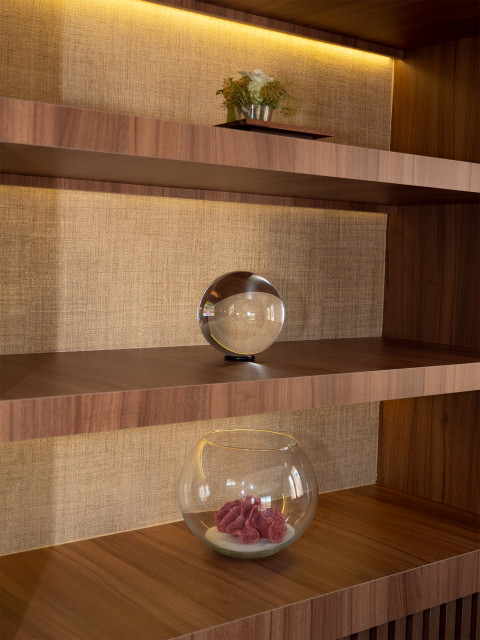 Interiorismo de &Aacute;tico en Los &Aacute;lamos contemporary-kitchen