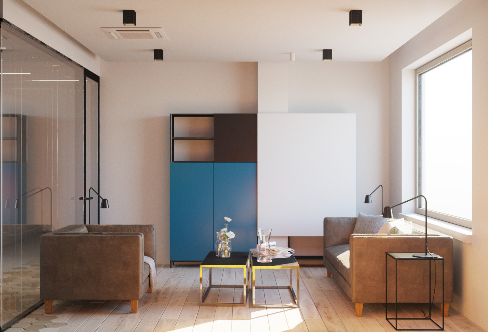 Комната отдыха Пит Мондриан