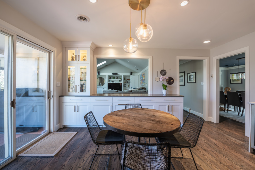 Inspiration for a transitional kitchen remodel in Denver