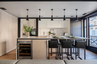 home staging rue bonaparte paris 6  contemporain