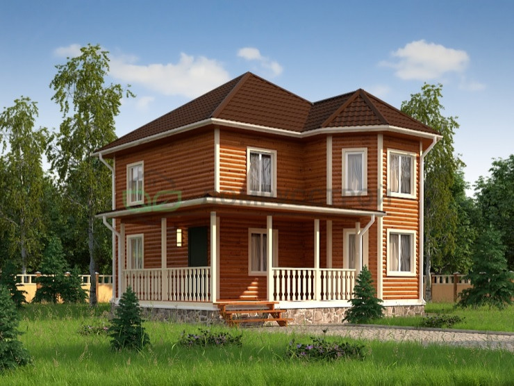 Каркасный дом К-18