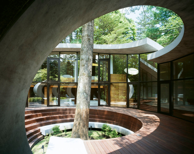 Shell trendy-terrasse