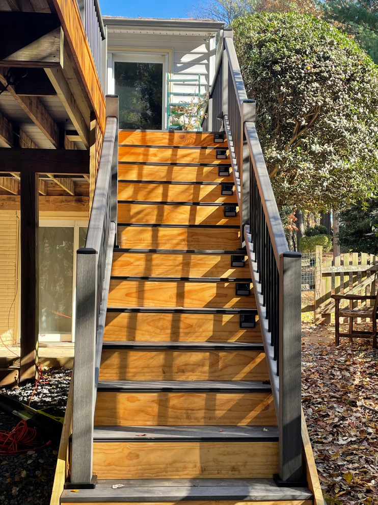 Composite deck boards replacement