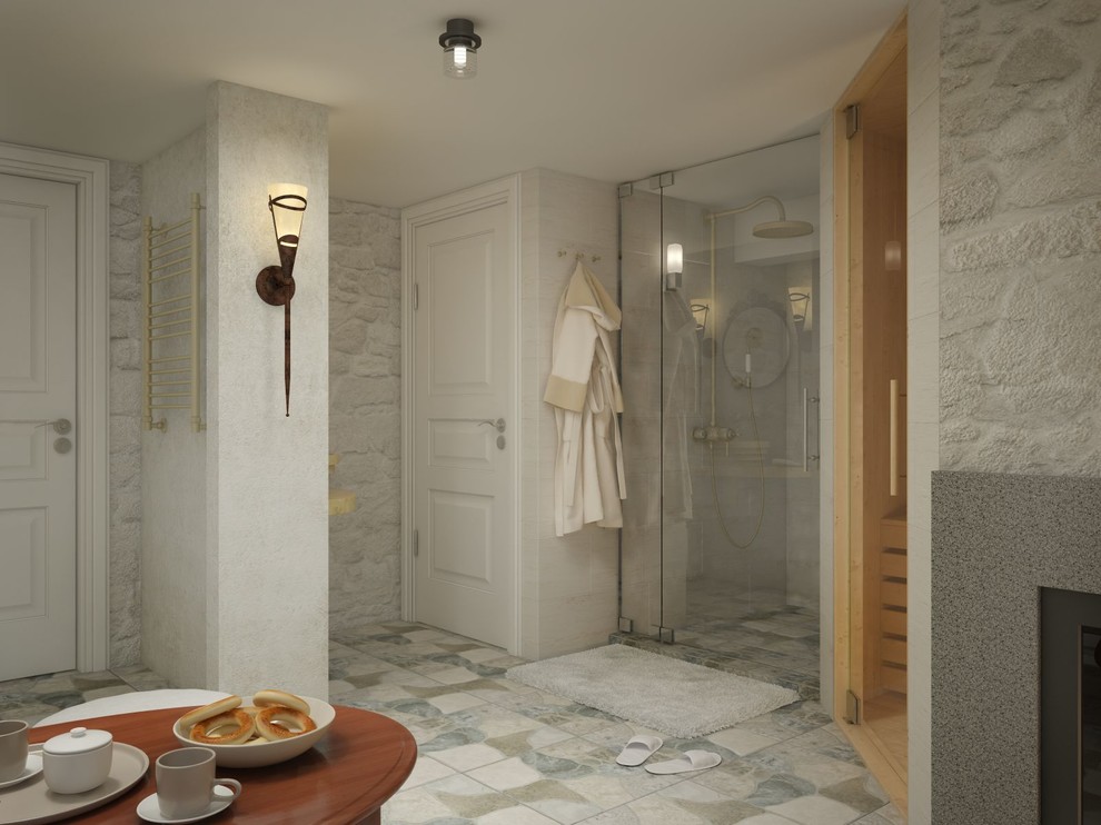 Сочетание в стилей в таунхаусе в Николино