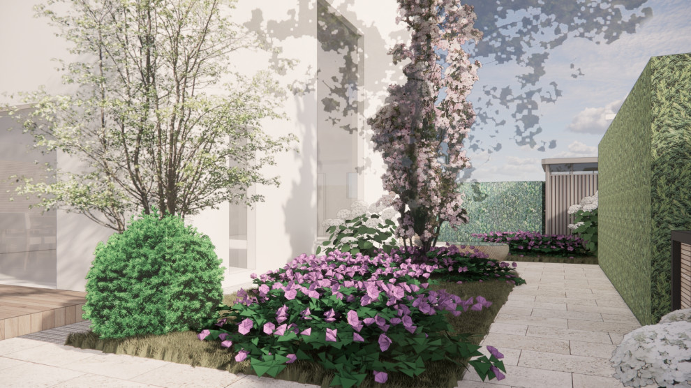 Artenreicher Reihenhausgarten