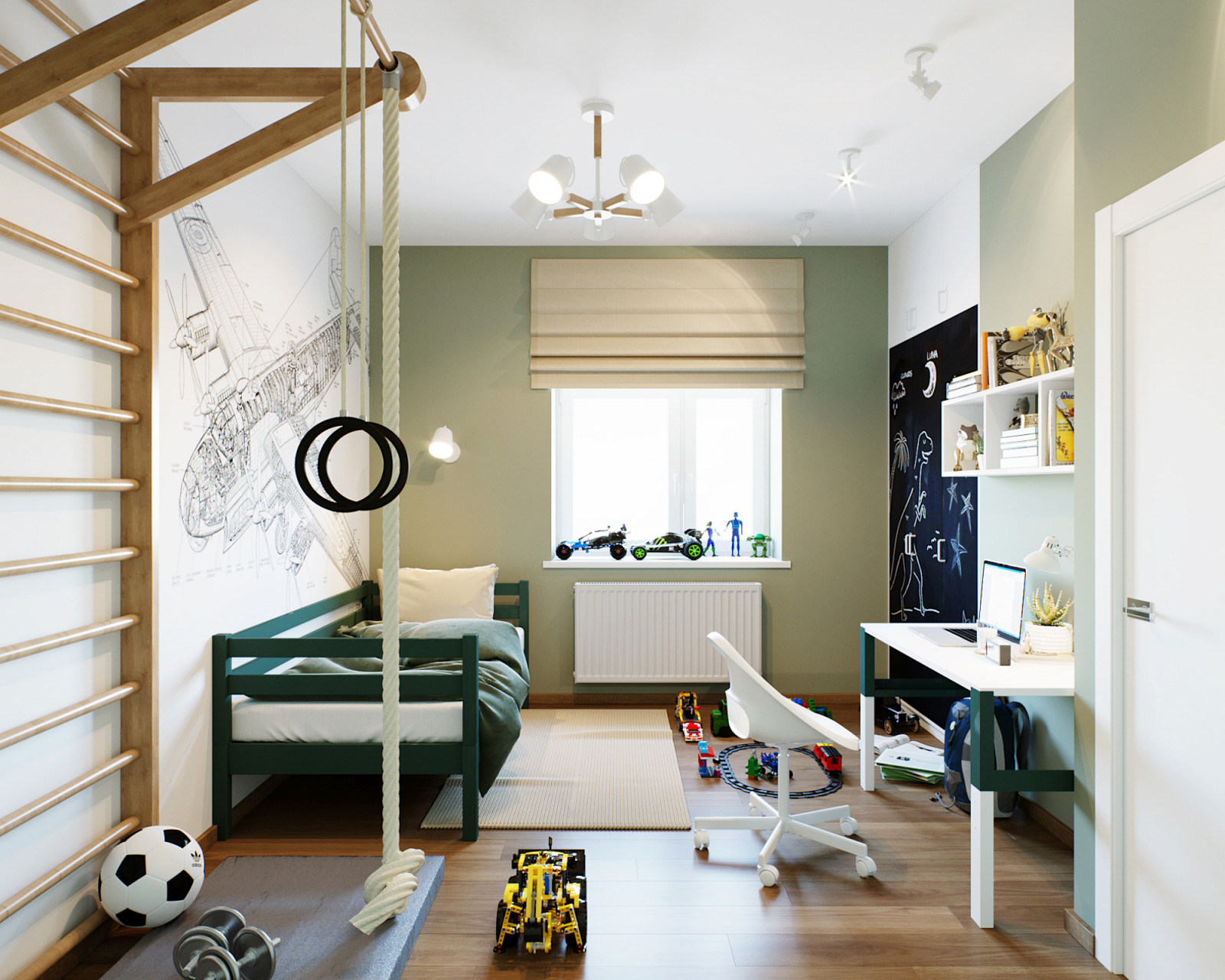 Таунхаус в скандинавском стиле