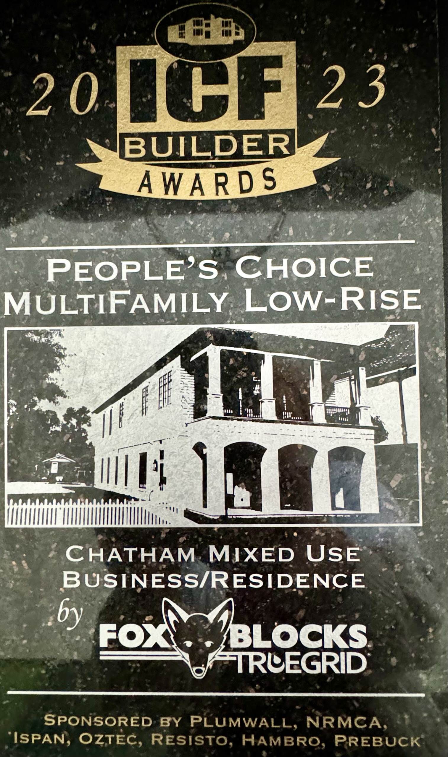 ICF BUILDER AWARDS PEOPLE'S CHOICE MULTIFAMILY LOW-RISE 2023