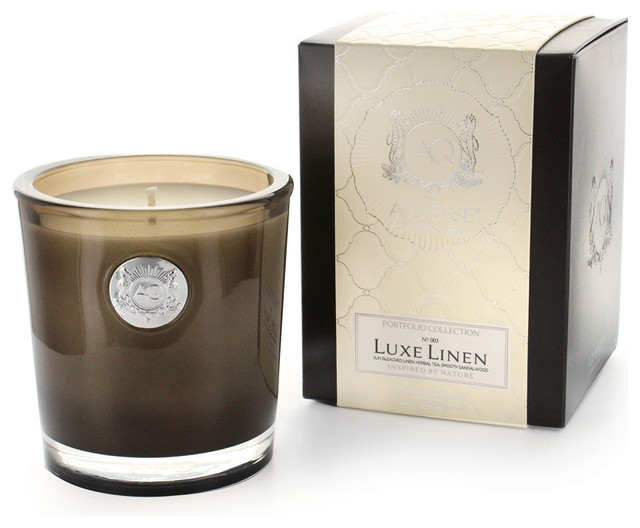 Aquiesse Luxe Linen Soy Candle
