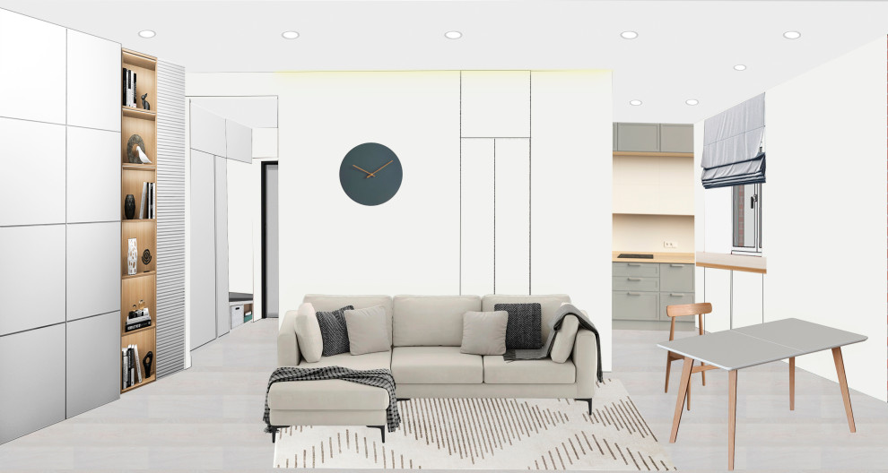 Дизайн гостиной коллажи