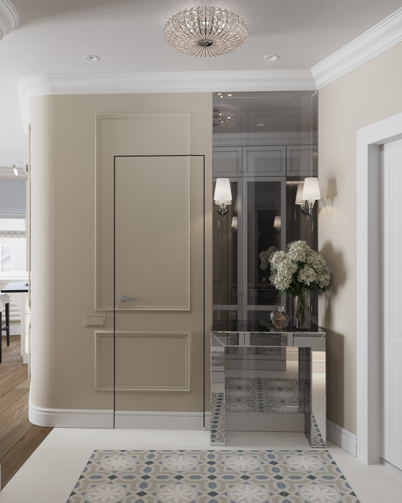 Американская классика в однокомнатной квартире