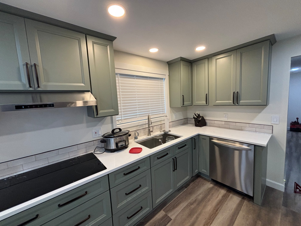 Olive Green Kitchen