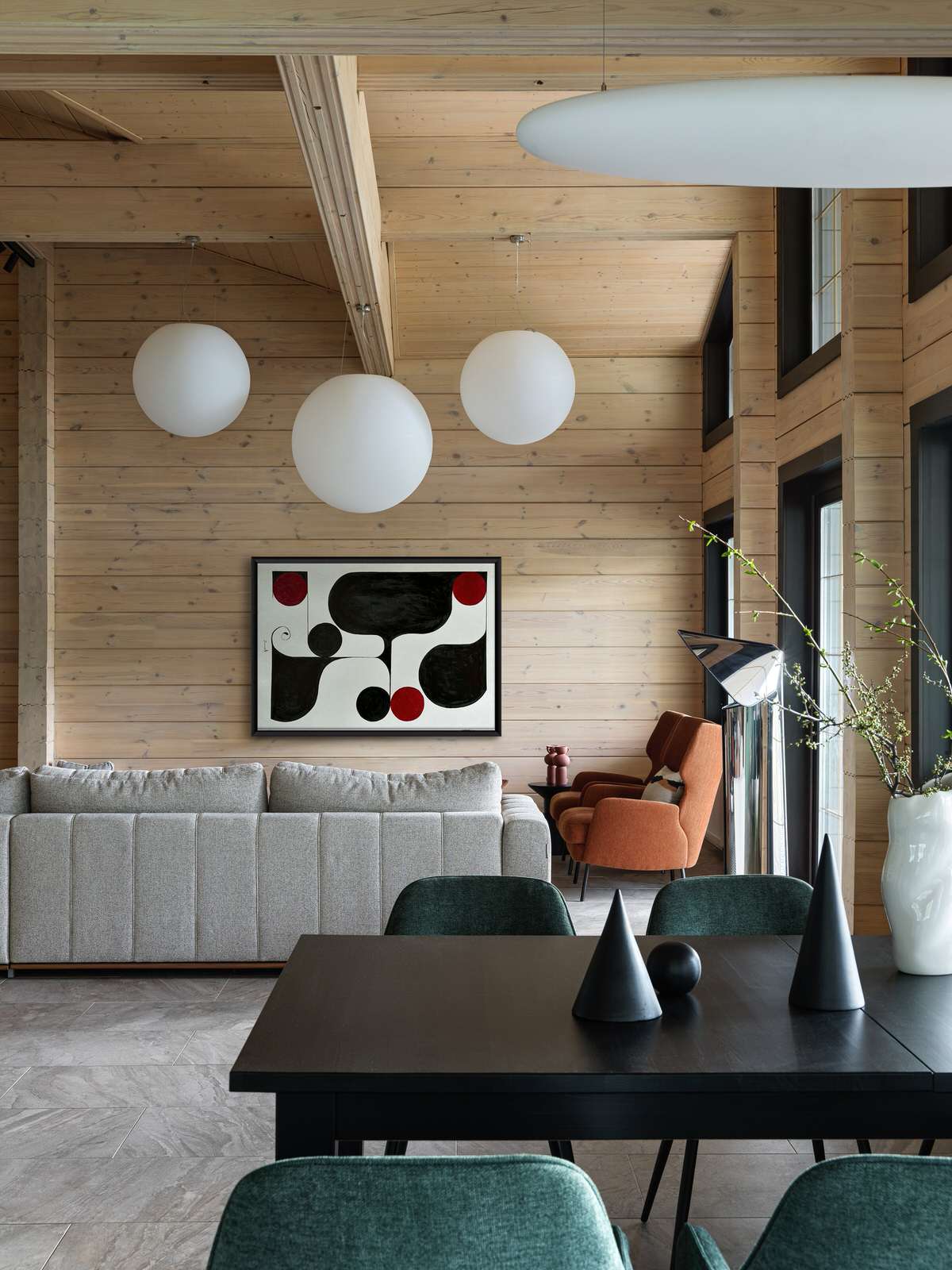 Загородный дом из бруса