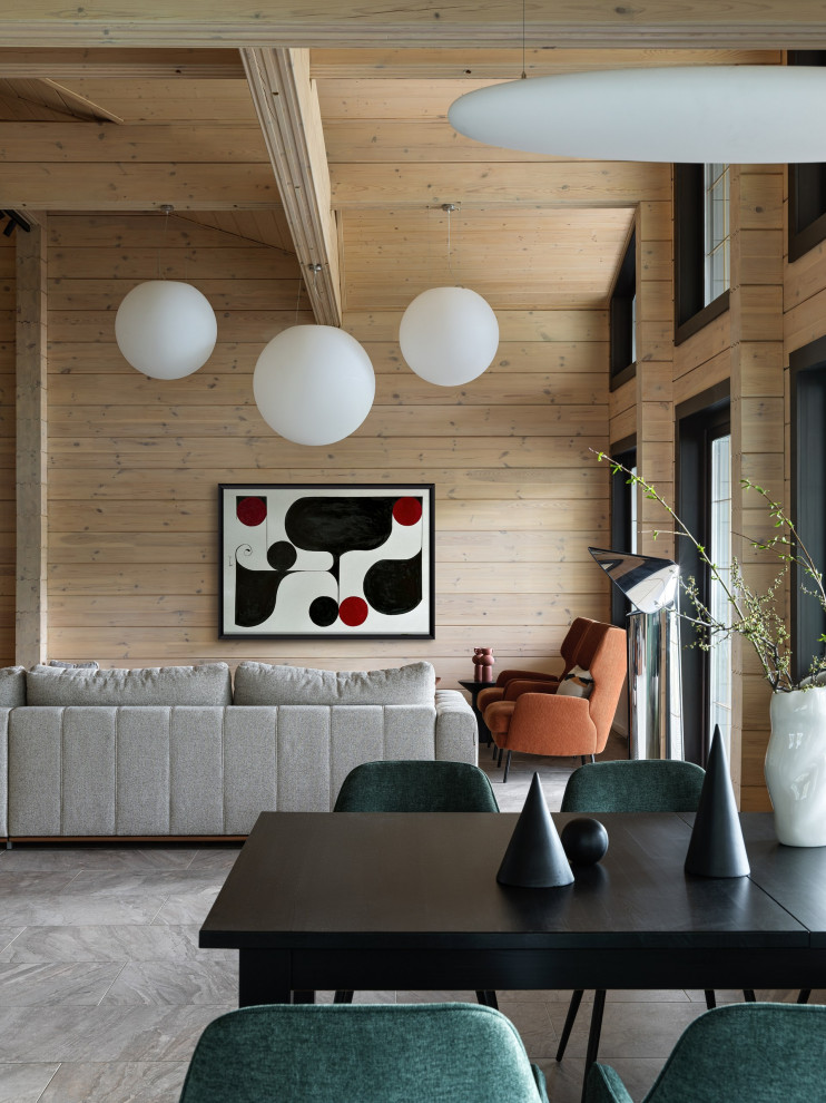 Загородный дом из бруса