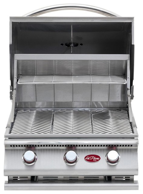 Cal Flame Gourmet Series 3-Burner G3 Built-In Gas Barbecue Grill Multicolor - BB