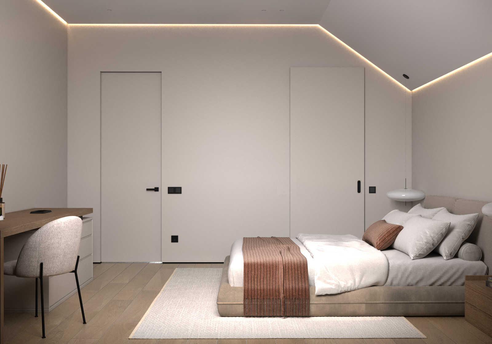 Коттедж в Мытищах, д. Шолохово — современный стиль с элементами минимализма