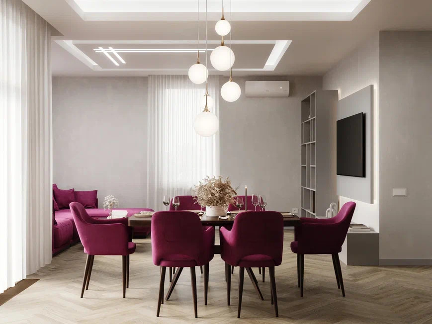 Ремонт квартиры 101 м2 для семьи из трех человек