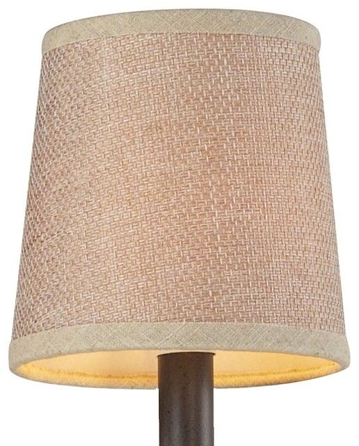 Elk Lighting Veronica Mini Shade Tan Textured Linen 1093