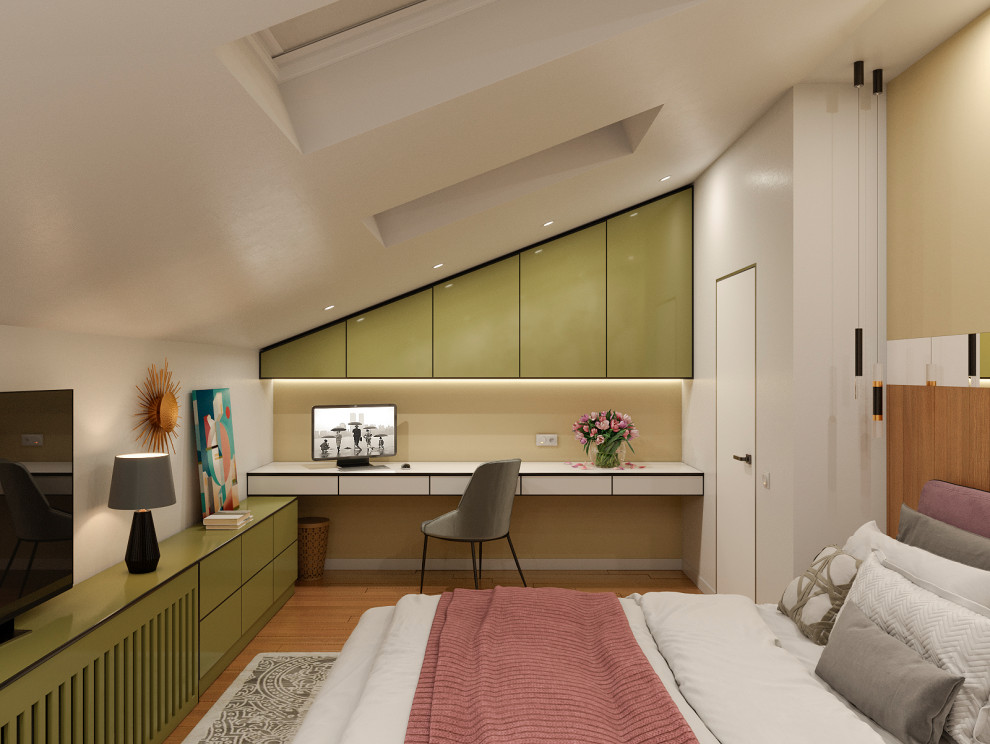 Спальня на мансарде