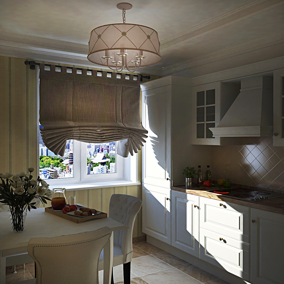 Классический стиль в однокомнатной квартире