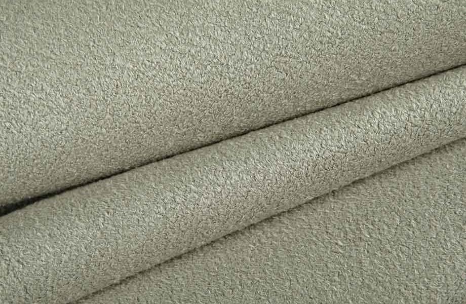 Mercedes Suede Upholstery Fabric in Gray
