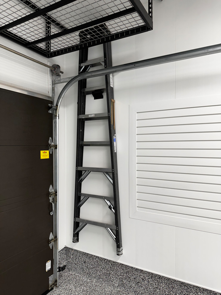 Martinet Ave - Garage Interior - Trusscore & Epoxy