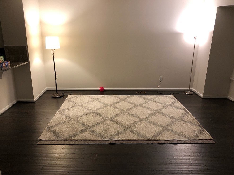 Area rug too small or not?