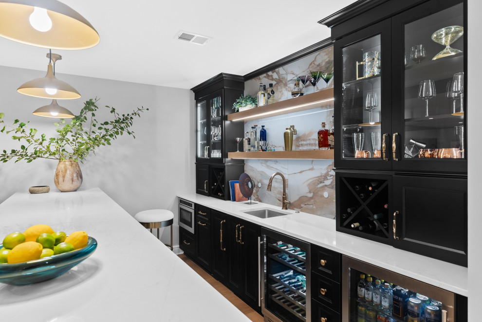 Undermount Sink | Functional Wet Bar Design