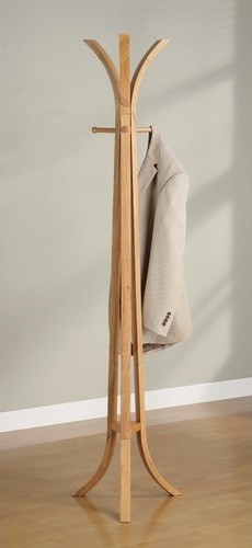 Wooden Coat Rack In Natural Oak Modern Coatracks And Umbrella Wooden Coat Rack In Natural Oak