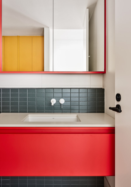 The Pascoe Project trendy-lille-badevaerelse