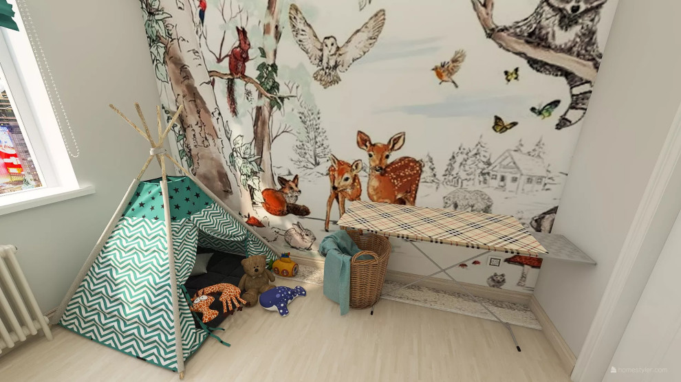 Трехкомнатная квартира для большой семьи