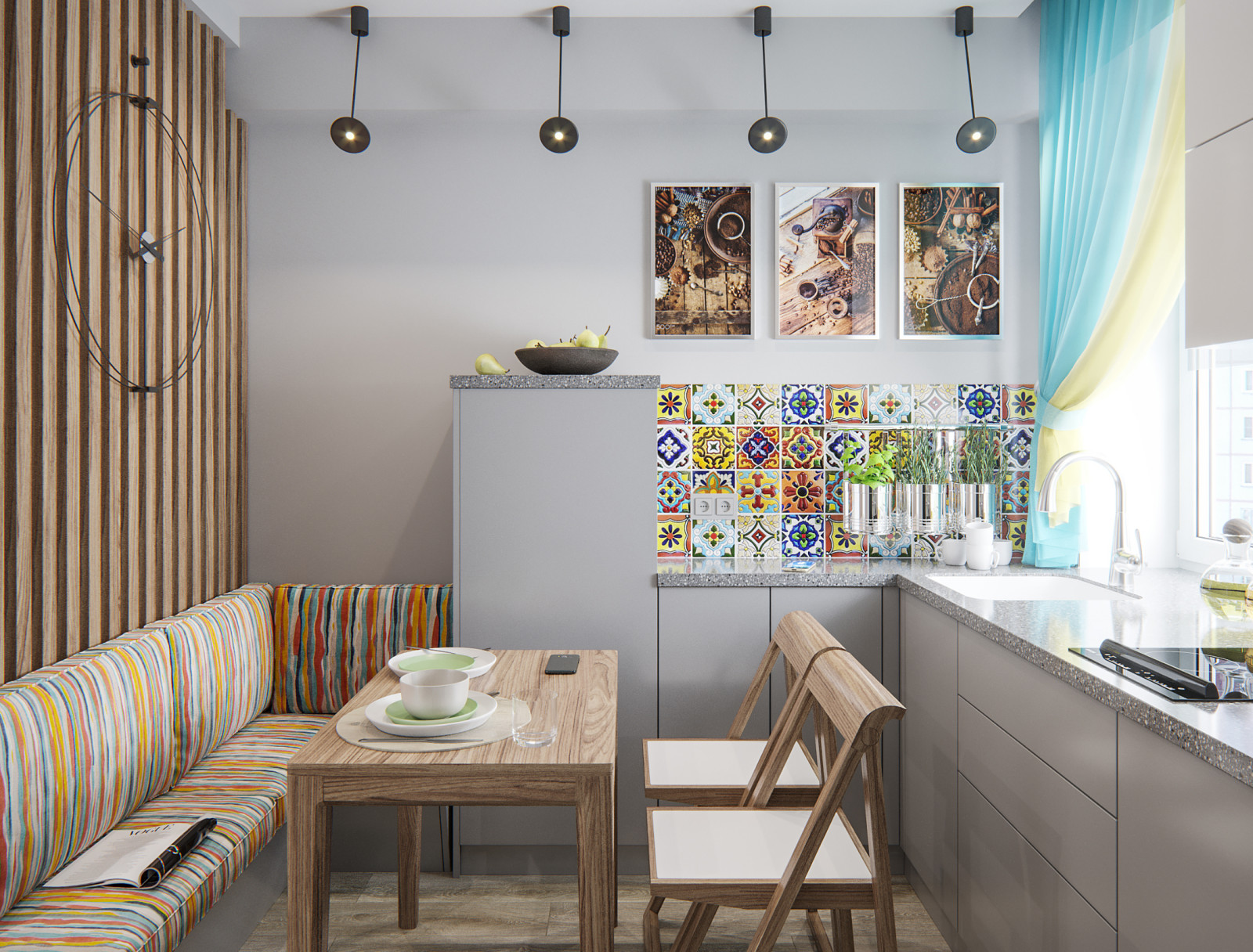 Квартира для молодой семьи творческой профессии