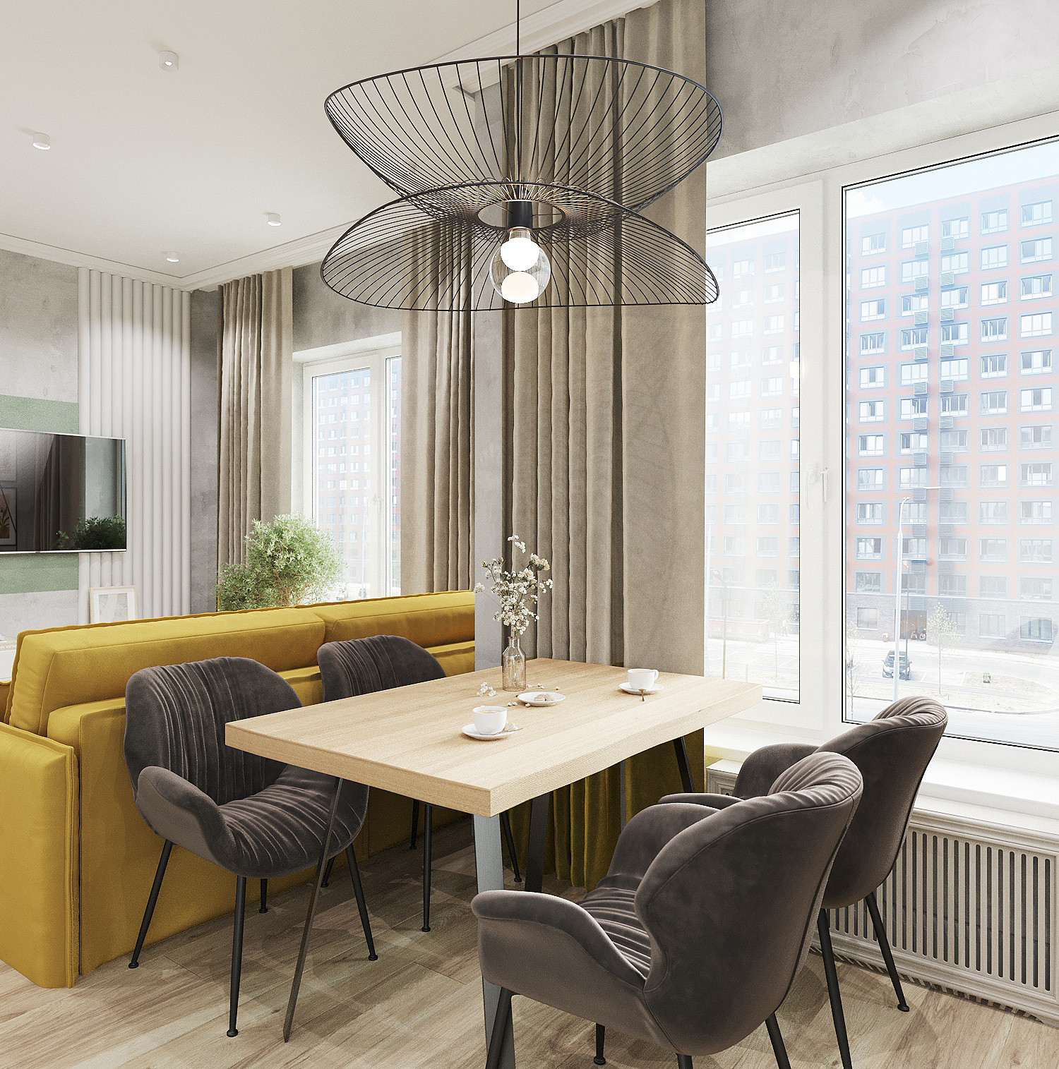 Студия для молодой девушки в Москве