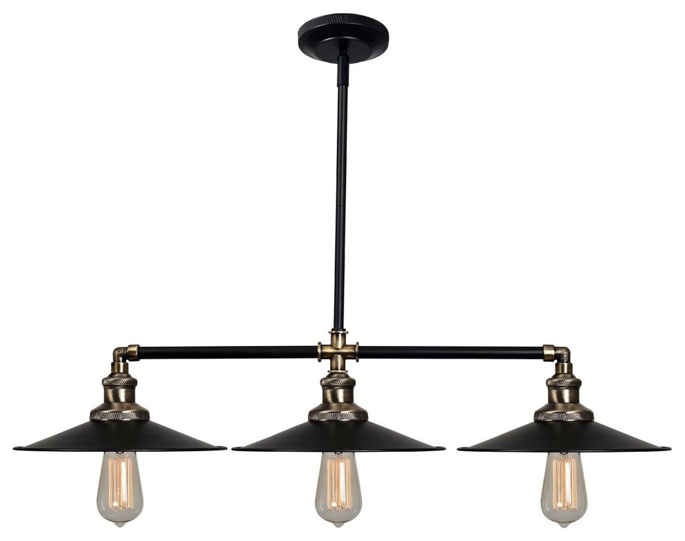 3Light Kitchen Island Pendant Industrial Kitchen Island Lighting