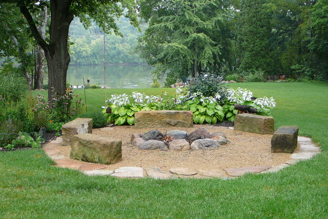 Fire pits and Fireplaces klassisk-have