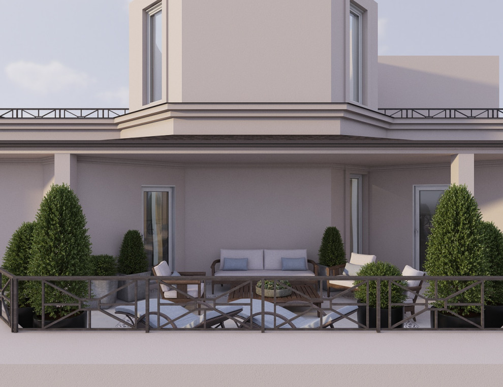 Apartment with an area of 189.6m2