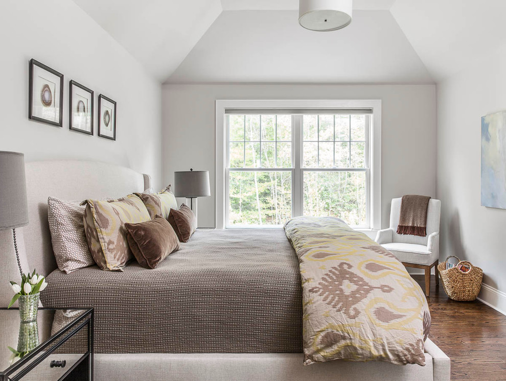 Transitional bedroom photo in Boston