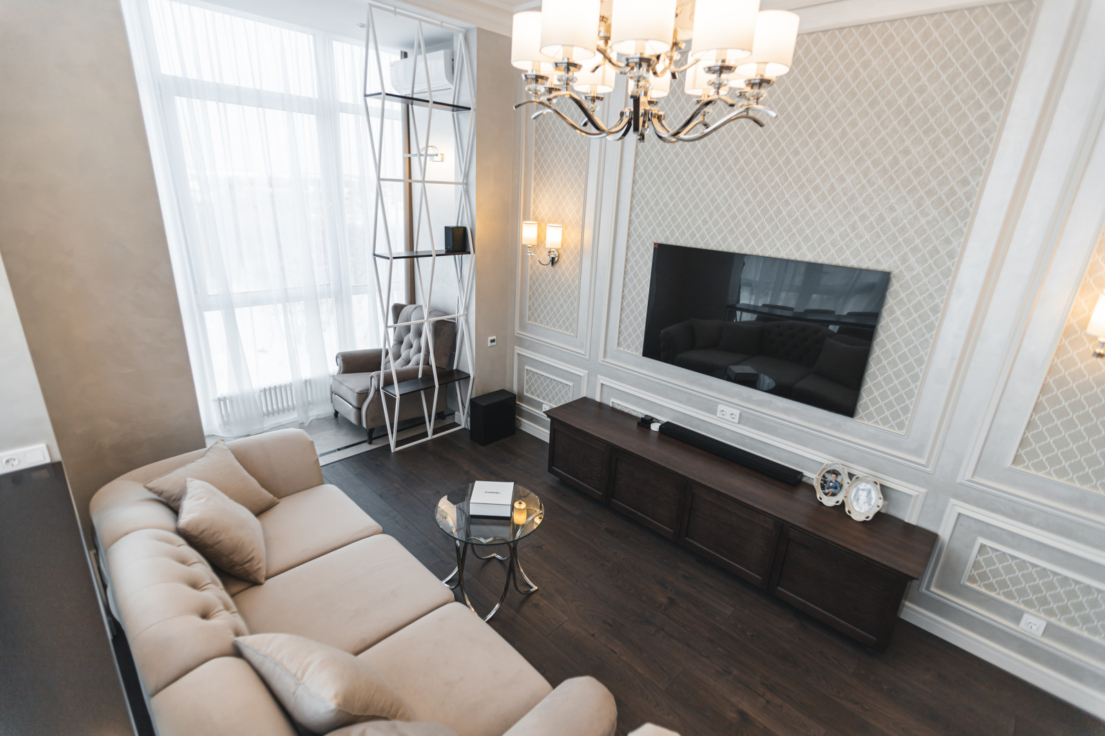 Реализованный интерьер 4-х комнатной квартиры