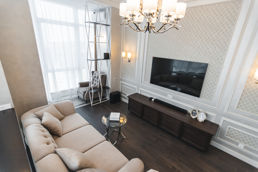 Реализованный интерьер 4-х комнатной квартиры