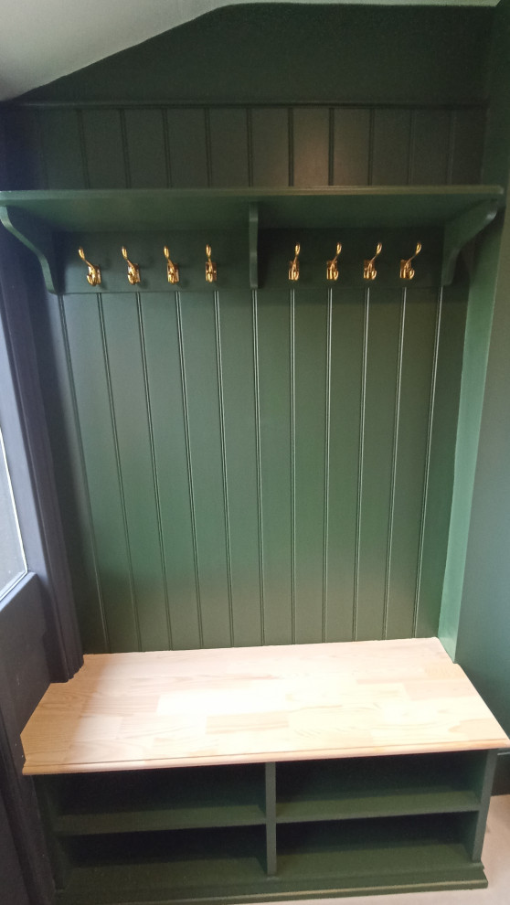 Bespoke Cabinet Playroom and Bespoke Bench near the back entrance