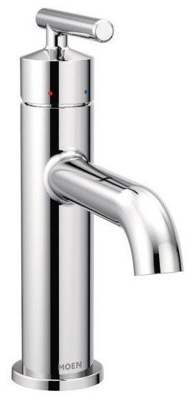 Moen Gibson 1.2 GPM One-Handle High Arc Bathroom Faucet - Contemporary