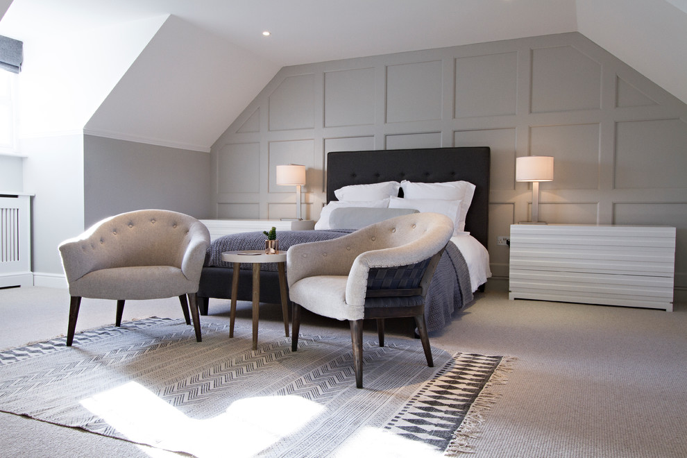 Contemporary Guest Bedroom