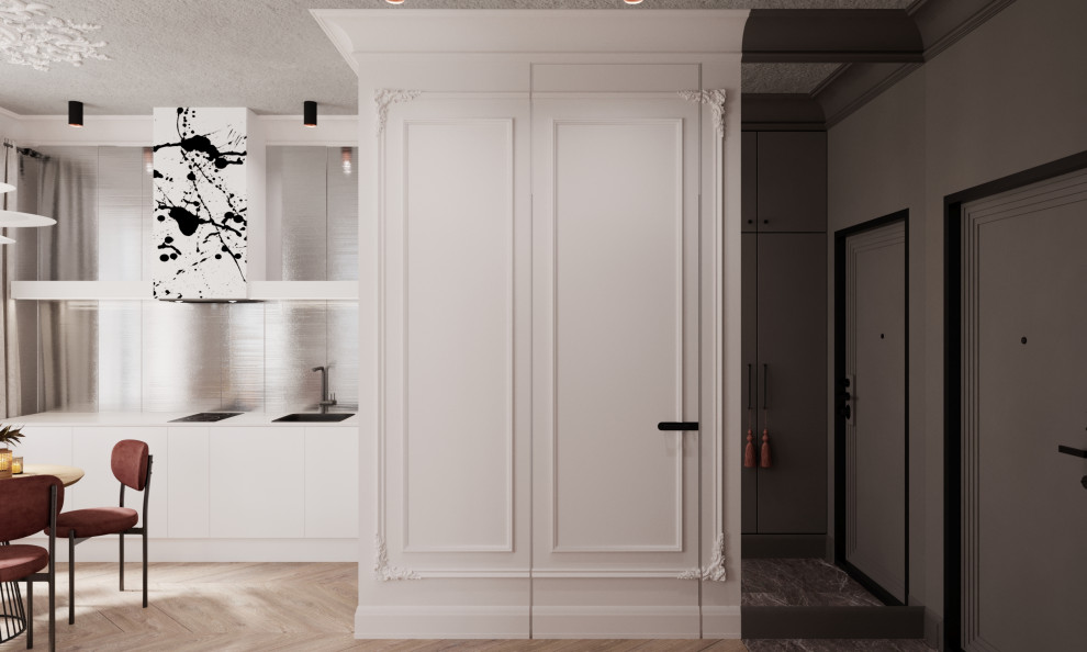 Квартира в стиле неоклассицизм